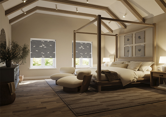 Laura Ashley Animalia, Steel - Roller Blind - Image 7
